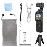 Handheld PTZ camera Pocket pocket sports anti-shake 4K HD camera face PTZ tracking and shooting artifact