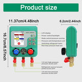 group pressure gauge automobile refrigerant liquid repair vacuum meter Electronic air-conditioning refrigerant fluoride meter