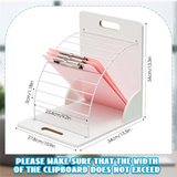 GW-For Classrooms, Offices, Schools, And Teachers Suitable Clipboard Holder, Clipboard Storage Box, Clipboard Storage Rack