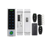 125Khz EM Card RFID Card Reader Biometric Fingerprint Wireless Door Lock 433MHz Remote Transmitter Key Fobs Smart Access Control