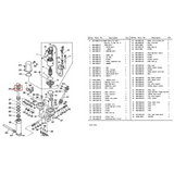 Tilt Cap Assy Replacement Spare Parts Accessories For 115-150-175-200HP Outboard Motor 6E5-43810-01
