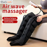 Compression Leg Massager Air Compression Zipper Full Leg Massager Professional Device for Foot Calf Recover Therapy Massage