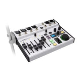 8-Input Digital Mixer with 60 mm channel faders and master rotary control with LED collar BEHRINGER flow 8