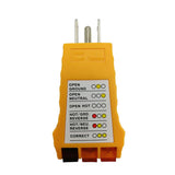 Grounding Tester Earthing for Grounding Products, Electric Outlet Tester Plug in, GFCI Tester, Receptacle Tester, Plug Tester