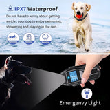 Dog Shock Collar with Remote Control, Rechargeable Dog Training Collar, IPX7 Waterproof E Collar for Dogs with 4 Safe Modes X-13
