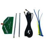 77M-1GHz  V-dipole Antenna FM  aviation positive V horn pull rod antenna