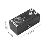 XLR Output Port DC 9V 6.35mm for Bass M-VAVE Guitar IR Box Effects Pedal with IR Cab Impulse Response Cabinets Speaker Simulator