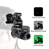 Tactical NVG10 Head-Mounted Night Vision Monocular, WiFi 1080P, Digital Infrared Night Vision Goggles Device, Optics for Hunting