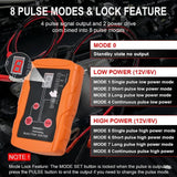 EM288 Fuel Injector Tester DIY Cleaner Set 8 Pulse Modes Car Fuel Cleaning Injector Work with Fuel Pressure Tester Car