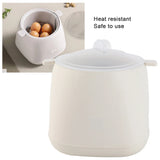 Electric Egg Cooker Rapid Egg Cooker 4 Capacity Poacher with 12H Timer for Hard Boiled Poached Scrambled Eggs Omelets Steamed