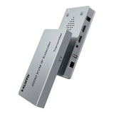 200M HDMI KVM Extender Over IP RJ45 Ethernet Cat5e Cat6 Cable Video Transmitter and Receiver Support Laptop USB Mouse Keyboard