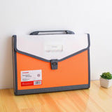 Portable A4 Expanding File Folder PP Multi-layer Paper Document Organizer 13 Grids Office School Supplies Organ File Holder