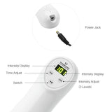 2 in 1 Electric Diamond Peeling Machine Facial Pore Cleanser Pen Vacuum Blackhead Removal Rechargeable Comedone Extractor