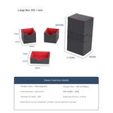 Multifunction Case Container Card Box Card Protector Card Deck Boxes Holds 200+ Card Carrying Organiser Case