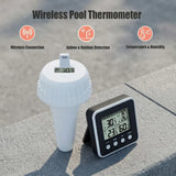 Wireless Floating Swimming Pool Thermometer IP67 Waterproof Temperature Monitor For Bathroom Aquarium Pond Bathtub 500FT Backlit
