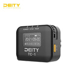 Microphone Time Coder Portable Omnidirectional Wireless Mic Deity TC-1 for Video Recording Time Code