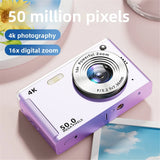 New CCD student partycamera frontand reardual-cameraselfiecampus4Khigh-definition retrocardcameracan betransferredtomobilephones