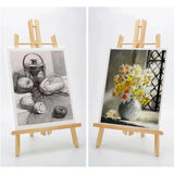 6Pcs 16 Inch Wood Easels,Easel Stand For Painting Canvases,Tabletop Display Easel,Painting Easel, Kids Student Eas