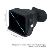 3X LCD Viewfinder Camera 3.0" Camera Viewfinder For Nikon Z30 Sony ZV-1 ZV-1F RX100 Canon G7X