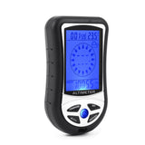 8-in-1 Multifunctional Electronic Altimeter Barometer LCD Digital Compass Thermometer Height Gauge Weather Forecast Barometric