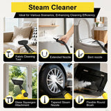 Handheld Steam Cleaner For Home, 9 Pcs Steam Cleaner Kit With Automatic Steam Switch, Steamer For Kitchen Use