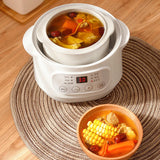 Electric Slow Cooker Stew Cup Food Steamer Multicooker Ceramic Pot Cubilose Stew Pregnant Tonic Baby Supplement Food Warmer 200W