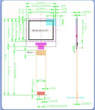 1.32 inch/1.3 inch OLED Display 128*96 Resolution SSD1327 Driven SPI Serial Port Screen With Grayscale 16Pin White Light