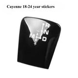 Suitable for Porsche Genuine Carbon Fiber Replaceable Gear Lever Cover New Cayenne and New Panamera for Lossless Installation