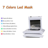 Hot Selling 7 Colors PDT Led Mask Facial Light Therapy Skin Rejuvenation Device Spa Acne Remover Anti-Wrinkle BeautyTreatment