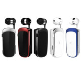 Fineblue K52 Business Wireless Bluetooth Headset Collar Clip Call Vibration