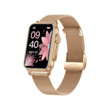 H23 Smart Watch Women 1.57 Inch HD Screen Zinc Alloy Shell Mirror Glass 200+Wallpaper Bluetooth Calls Sports Fashion Smartband
