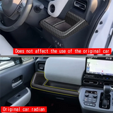 Car Dashboard LH&RH Water Cup Holder Frame Center Console Trim Strips For Honda FREED AIR CROSSTAR 2024 RHD