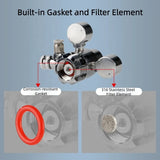 Factory Direct Eco-Friendly Co2 Regulator for Aquarium Hydroponics Solenoid Valve for Planted Tank
