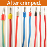 1200pcs Insulated Tubular Terminal Wire End Pressed Crimping Terminal Kit Wire Ferrules Connectors Terminals Cables End sleeves