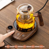 200W Cup Heater Coffee Mug Warmer 100°C Hot Tea Makers Warmer Coaster Heating Pad 5 Gear Cup Heaters For Coffee Milk Tea 220V