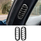 For Corvette C5 1998-2004 Carbon Fiber Full Interior Kit Central Control Gear Cover Trim Decoration Sticker Parts Black