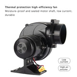 Snail-tySnail-Type High-Air Volume Fan High-Efficiency Exhaust Fan 12V24V DC Fan Real Estate Yacht Fan Low Noise
