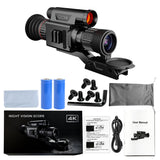 DS-X7 4K UHD Professional Infrared Night Vision Scope Sight Waterproof Digital Monocular Tactical Telescope Camera for Hunting