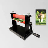 15CM QH-L6 Manual Cold Laminator Machine - Hand Crank Photo Paper Artwork Laminating Tool