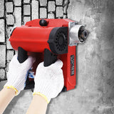 Electric putty wall machine, white gray electric wall brush, dust-free exfoliating shovel