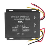 24V to 12V DC Voltage Converter Powerful Car Power Supply Voltage Converter for Trucks Motorhomes SUVs Buses