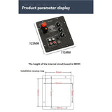 (BAAY) TPA3116 Subwoofer Active Speaker Amplifier Board Digital Active Amplifier Board Pure Basss Home Audio Amplifier Board