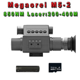 Megaorei M5 1080P Powerful Tactical Monocular Telescope Camera 850/940nm Infrared Night Vision Scope Sight for Hunting