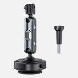 Magnetic Vacuum Suction Car Phone Holder - 360° Rotating, Electric Vacuum Cup Mount, Universal for Car Interior Filming