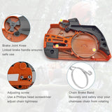537286301 537286302 Chainsaw Clutch Cover For Husqvarna Rancher Plastic Direct Replacement Woodworking Equiment Accessory