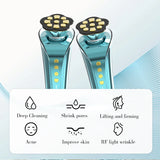 Shaping Wrinkles Remove Beauty Device EMS RF Photon Face Massager Products Cosmetic Instrument Red Light Therapy