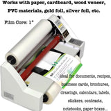 Double-Sided Thermal Laminator for Paper Card Wood Veneer 350mm Laminator Machine, Cold Hot Roller Laminating Machine