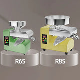 Automatic Home Oil Press Machine Cold Hot Press Machine 98% Yield Stainless Steel oil press extractor for Nuts Seeds Oil Press