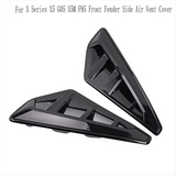 For BMW X Series X5 G05 X5M F95 Front Fender Side Shark Gills Air Vent Cover Replace Trim