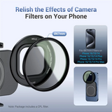 67Mm Magnetic Lens Filter Adapter Kit Withcpl Filter&Pouch Foriphone 16 Pro Max Plus Enhance Your Mobile Photography
